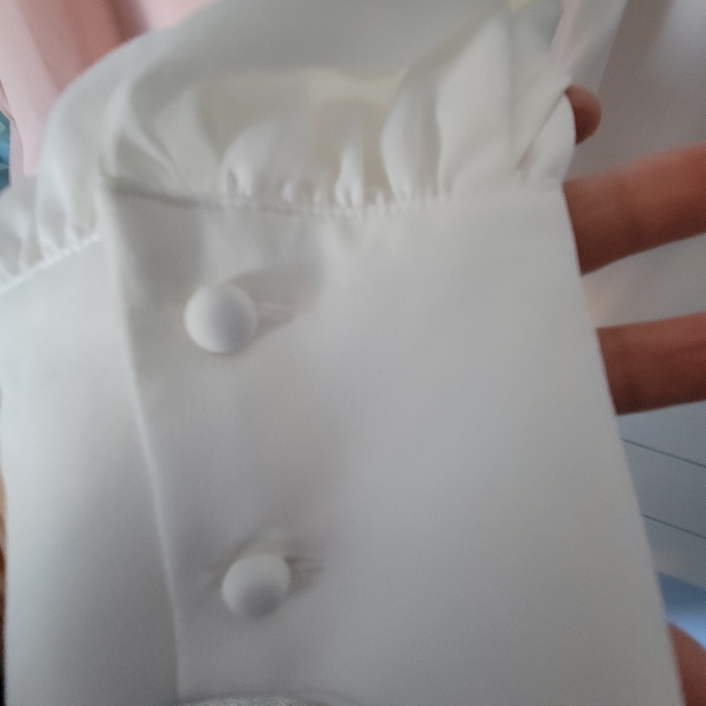 Two WHBM Ruffle Blouse Bundle (2) - Picture 5 of 11